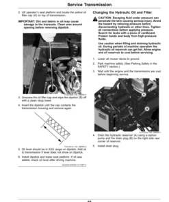 Alternative view of John Deere 1600 Turbo TerrainCut Wide-Area Mower (690001-) (Export Edition) Operator's Manual (OMUC37621)