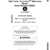 John Deere 1600 Turbo TerrainCut Wide-Area Mower (690001-) (North American) Operator's Manual (OMUC37636)