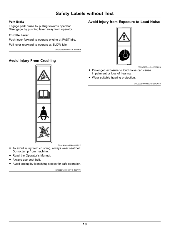 John Deere PrecisionCut 2653B Trim, Surrounds Mower Serial Number 180001- Operator's Manual (OMUC38048) - Image 2