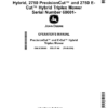John Deere 2700 PrecisionCut, 2700 E-Cut Hybrid, 2750 PrecisionCut, 2750 E-Cut Hybrid Triplex Mower Serial Number 60001- Operator's Manual (OMUC38069)