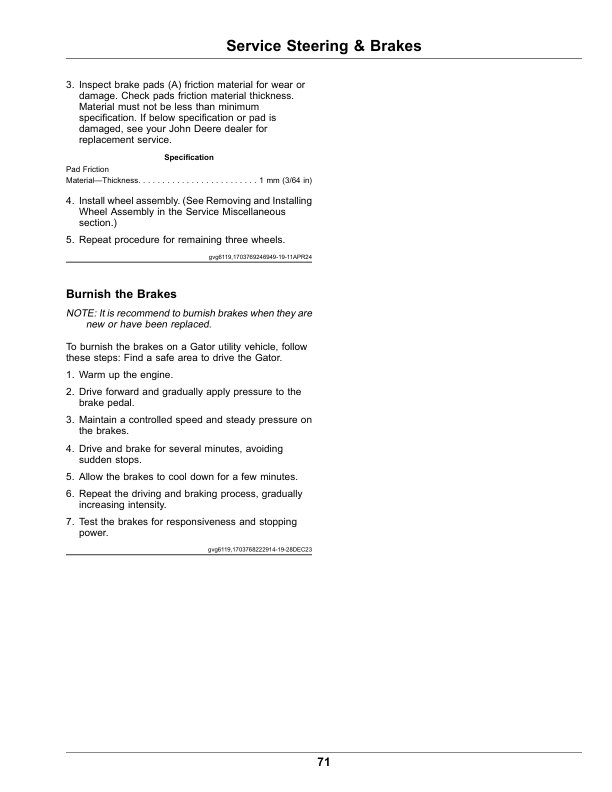 John Deere XUV590M, XUV590M S4 Gator Utility Vehicles (Serial No. 080001-) (North America/Export) Operator's Manual (OMUC39384) - Image 2