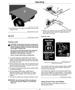 Alternative view of John Deere TH 6X4 Gas Gator Utility Vehicles (200001-) (North America) Operator's Manual (OMUC39399)