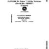 John Deere XUV855M S4 Gator Utility Vehicles (080001-089999) (Export) Operator's Manual (OMUC39408E)