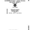 John Deere XUV855M S4 Gator Utility Vehicles (080001-089999) (Export) Operator's Manual (OMUC39408)