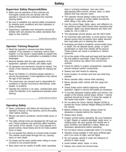 Alternative view of John Deere HPX815E Gator Utility Vehicles (Serial No. 080001-) (Export) Operator's Manual (OMUC39442E)