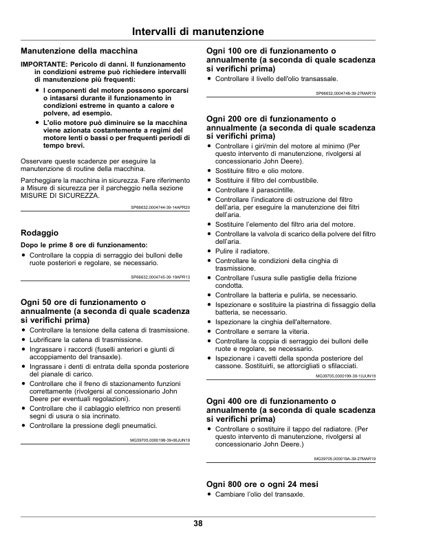 John Deere TH 6X4 Diesel Gator Utility Vehicles (Serial No. 200001-) (Export) Operator's Manual (OMUC39477) - Image 3