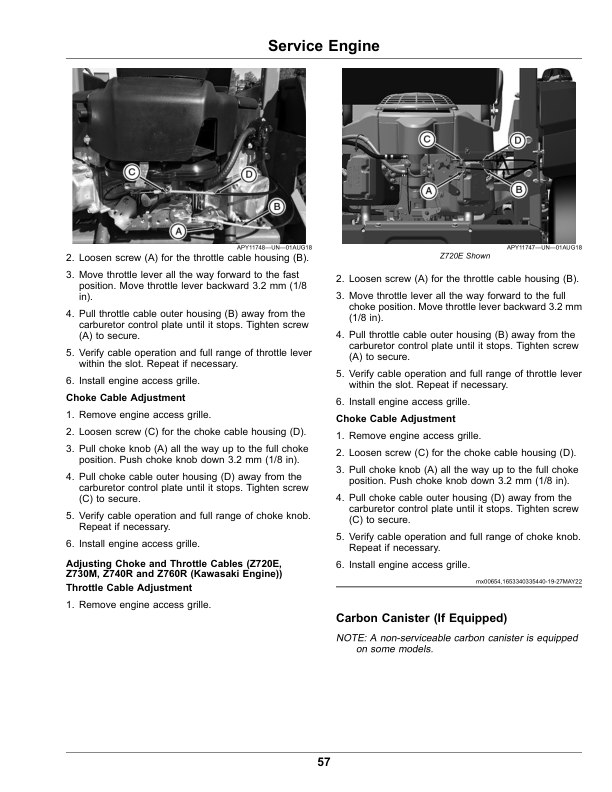 John Deere Z700E, Z700M, Z700R ZTrak Series Gas (090001-) (North America) Operator's Manual (OMUC39843) - Image 2