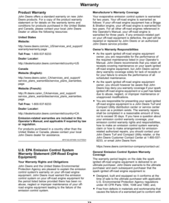 Alternative view of John Deere QuikTrak E Series (025001-) (North America) Operator's Manual (OMUC39924E)