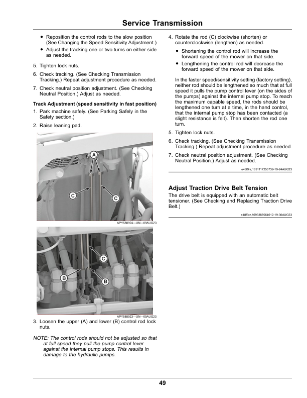 John Deere QuikTrak E Series (025001-) (North America) Operator's Manual (OMUC39924) - Image 3