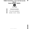 John Deere 7400A TerrainCut Trim, Surrounds Mower(120001-) (European Edition) Operator's Manual (OMUC39940)