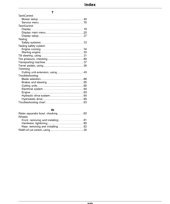 Alternative view of John Deere 7400A TerrainCut Trim, Surrounds Mower(120001-) (European Edition) Operator's Manual (OMUC39940)