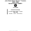 John Deere Select Series Tractors X584, X590 Serial Numbers 200001- Operator's Manual (OMUC40046)