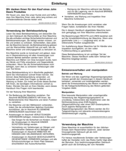 Alternative view of John Deere Select Series Tractors X584, X590 Serial Numbers 200001- Operator's Manual (OMUC40046)
