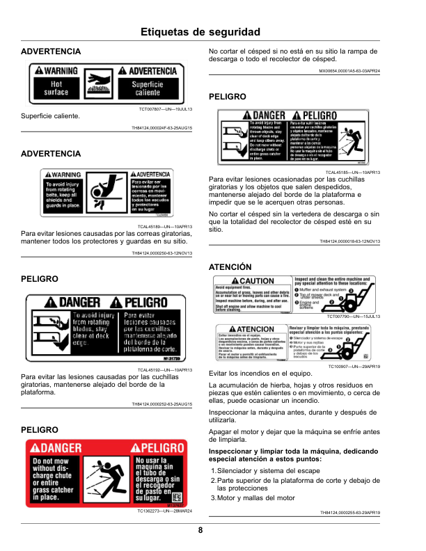 John Deere Commercial Walk Behind Mower M Series (070001-) (North America) Operator's Manual (OMUC40357) - Image 3