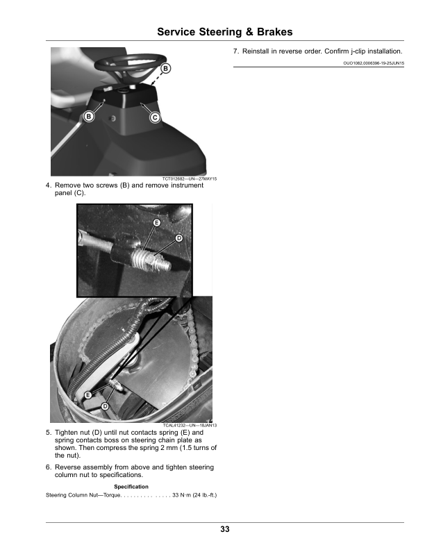 John Deere 1200A Bunker Rake Serial Number 350001- Operator's Manual (OMUC40359) - Image 2