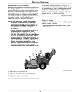 Alternative view of John Deere Commercial Walk Behind Mower R Series (060001-) Operator's Manual (OMUC40367)