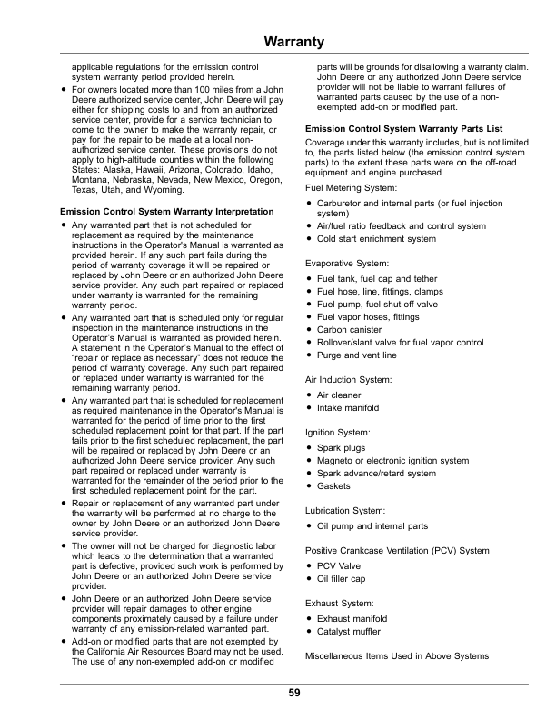 John Deere Commercial Walk Behind Mower R Series (060001-) Operator's Manual (OMUC40367) - Image 3