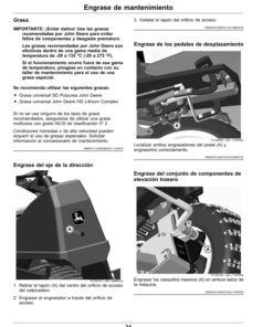 Alternative view of John Deere TruFinish 1220 Utility Rake (020001-) (North America) Operator's Manual (OMUC40380)