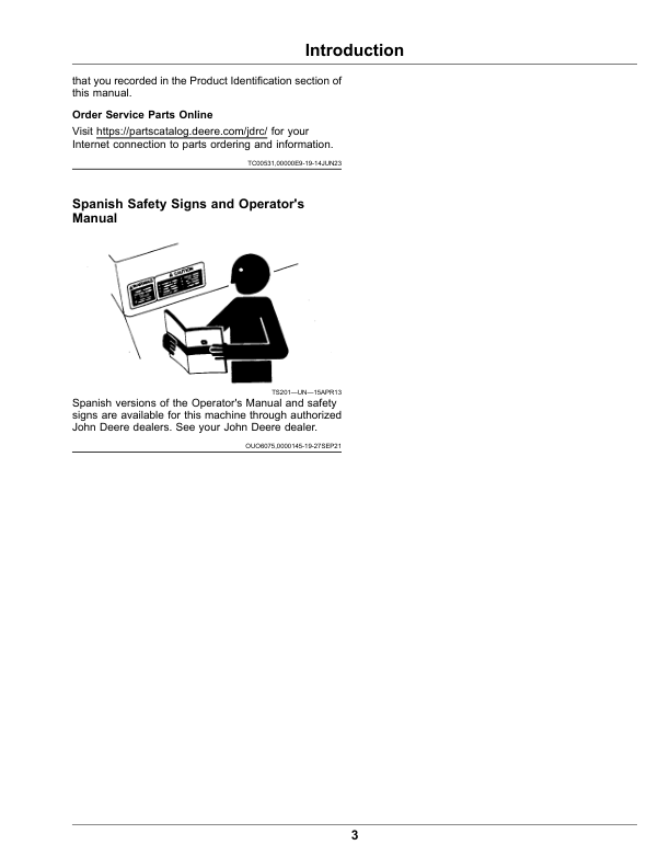 John Deere Gator GS Utility Vehicle (Serial No. 030001-) Operator's Manual (OMUC40391) - Image 2