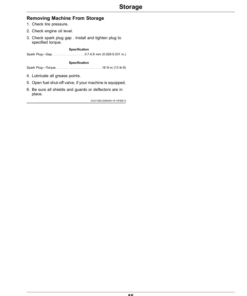 Alternative view of John Deere 180SL, 220SL, 260SL PrecisionCut Walk Greens Mower Serial Number 150001- Operator's Manual (OMUC40655E)