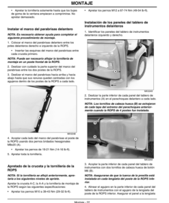 Alternative view of John Deere Cab for ProGator Utility Vehicles 2020 & 2030 Operator's Manual (OMVG10763)