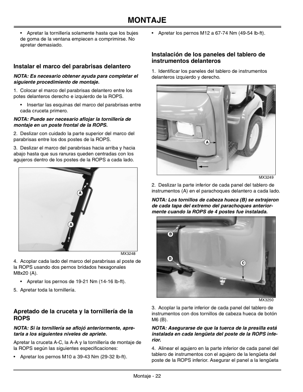 John Deere Cab for ProGator Utility Vehicles 2020 & 2030 Operator's Manual (OMVG10763) - Image 2