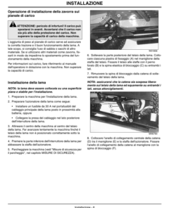 Alternative view of John Deere 72 Inch Straight & V-Blade (-010000) Operator's Manual (OMVG11344)