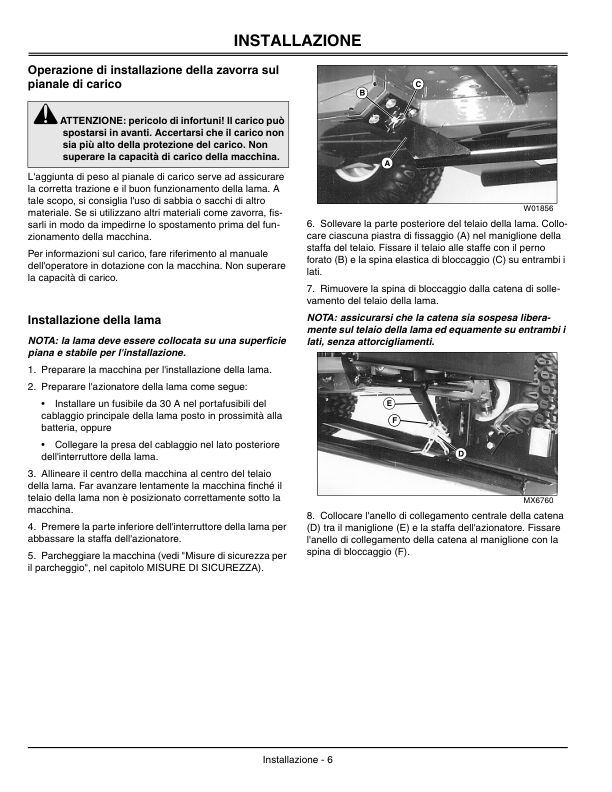 John Deere 72 Inch Straight & V-Blade (-010000) Operator's Manual (OMVG11344) - Image 2