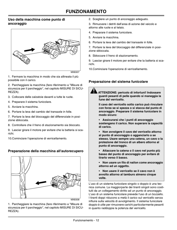 John Deere Winch for Gator Utility Vehicles A2500 Mulit-Mount Operator's Manual (OMVG11603) - Image 2