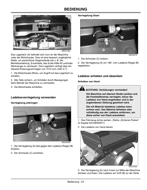 John Deere HPX & HPX-4x4 Diesel Gators Export Edition (010001-040000) Operator's Manual (OMVG12337) - Image 2