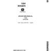 John Deere 1064 Wagon Operator's Manual (OMW12354)