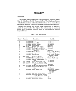 Alternative view of John Deere 963 Wagon, Hydraulic Brakes Operator's Manual (OMW13645)