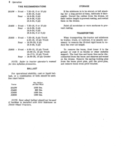 Alternative view of John Deere 3500 Sideboom Operator's Manual (OMW15478)