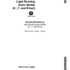 John Deere Light Running Grain Binder Grain Binder Operator's Manual (OMW16150)