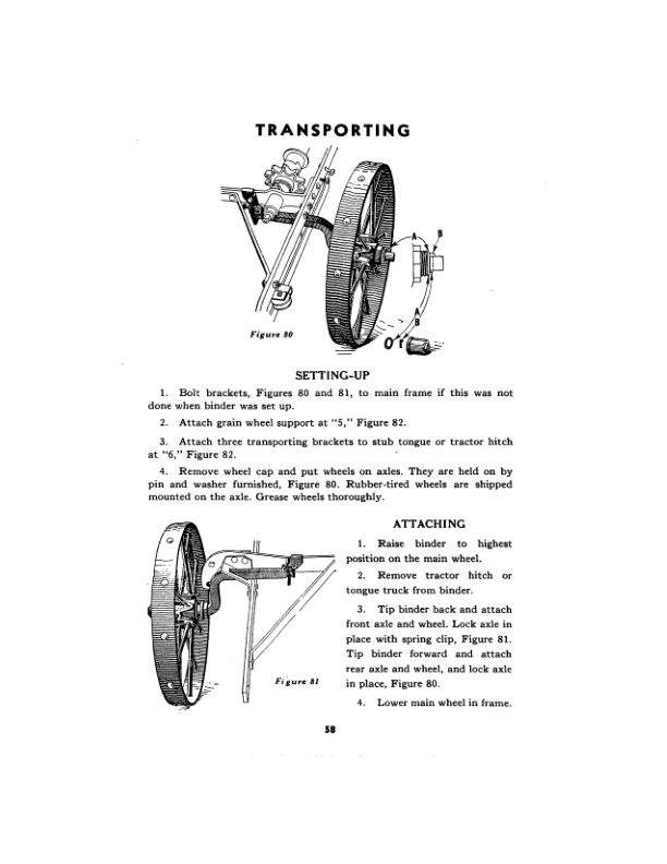 John Deere Light Running Grain Binder Grain Binder Operator's Manual (OMW16150) - Image 3
