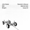 John Deere 963 Wagon Operator's Manual (OMW21301)
