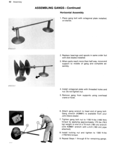 Alternative view of John Deere 425 Offset Disk Harrow North America (001001-017305) Manufactured in Canada Operator's Manual (OMW21469)