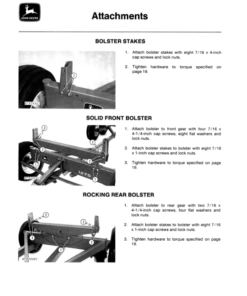 Alternative view of John Deere 1275 Farm Wagon Operator's Manual (OMW21488)