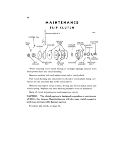 Alternative view of John Deere P107 Gyramor Rotary Cutter Operator's Manual (OMW29157)