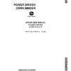 John Deere Power-Driven Corn Binder Operator's Manual (OMW31249)