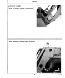 Alternative view of John Deere 260 Loader Operator's Manual (OMW35105)