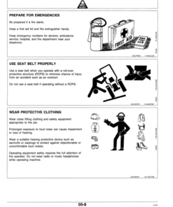 Alternative view of John Deere 265 Farm Loader Operator's Manual (OMW37957)