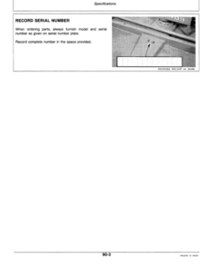 Alternative view of John Deere 509, 609 & 709 Rotary Cutters Operator's Manual (OMW37995)