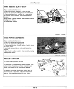 Alternative view of John Deere 148 Farm Loader Operator's Manual (OMW37997)