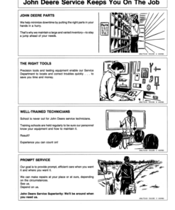 Alternative view of John Deere 700, 720, 740 Farm Wagons Operator's Manual (OMW38905)