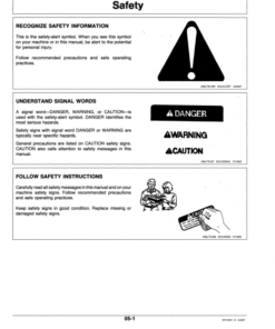 Alternative view of John Deere 770 Farm Wagon Operator's Manual (OMW38908)