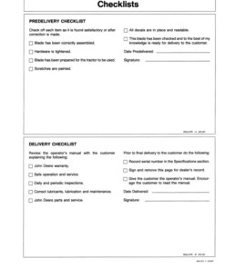 Alternative view of John Deere 95 Rear Blade Operator's Manual (OMW38928)