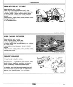 Alternative view of John Deere AMT 622 All Material Transporter Operator's Manual (OMW40634)