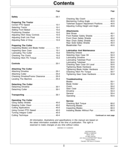 Alternative view of John Deere 717 Rotary Cutter Operator's Manual (OMW40641)