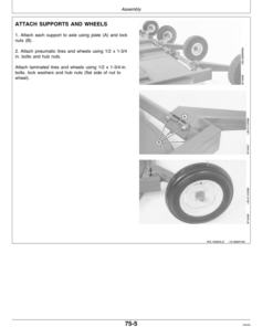 Alternative view of John Deere 1508 Rotary Cutter (029601-) Operator's Manual (OMW40652)